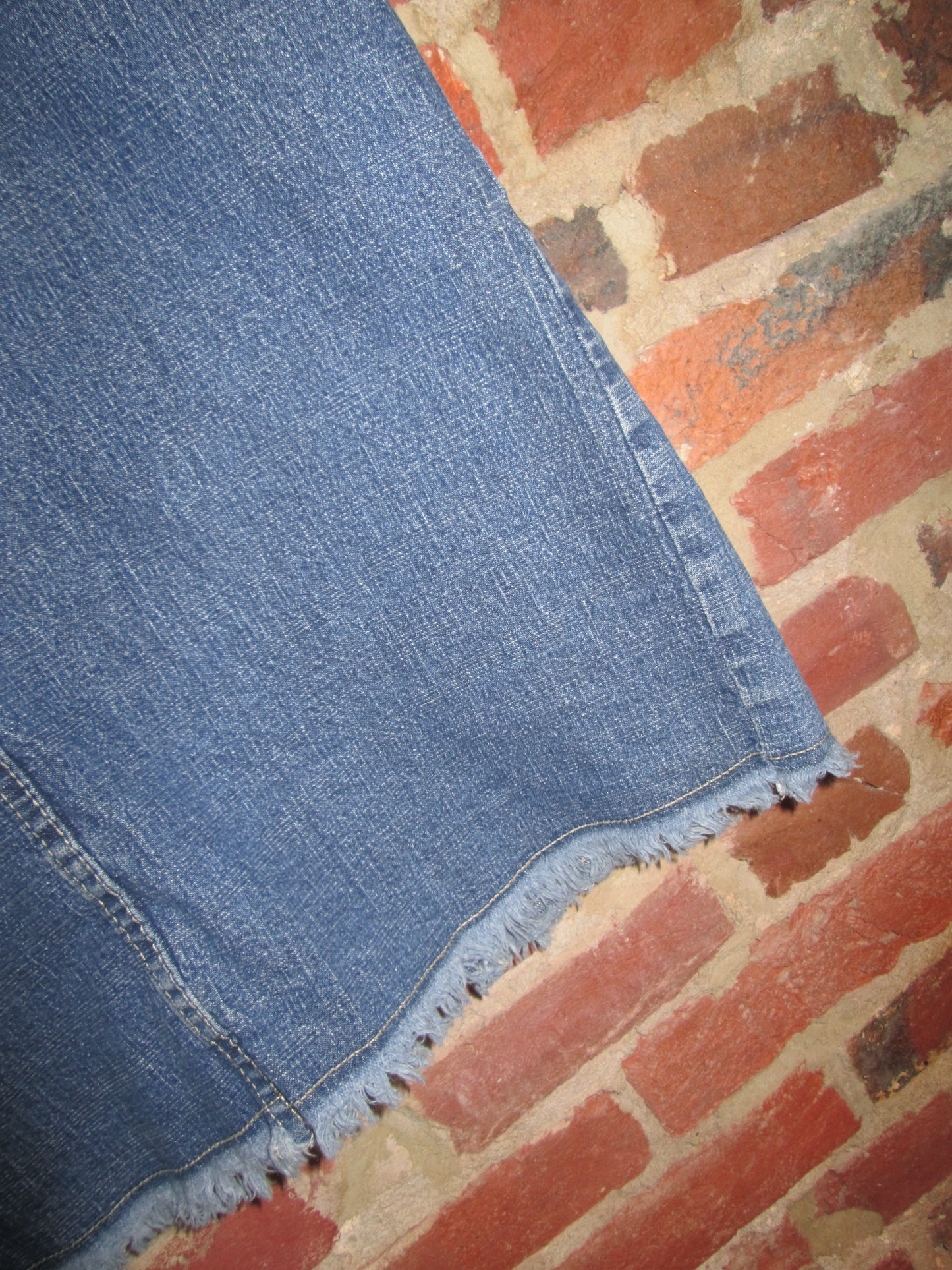 Vintage Long Denim Skirt