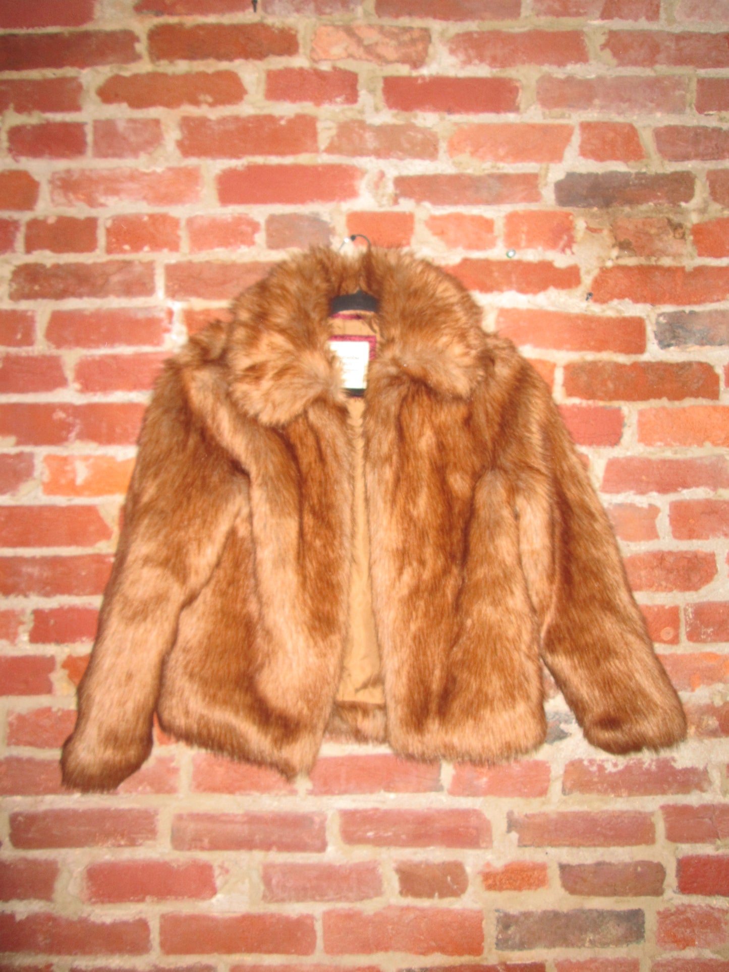 Vintage Abercrombie & Fitch Faux Fur Coat