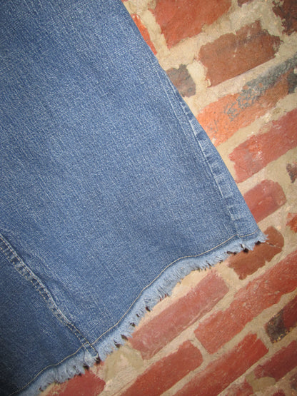 Vintage Long Denim Skirt