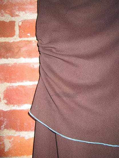 Vintage Strapless Midi Dress