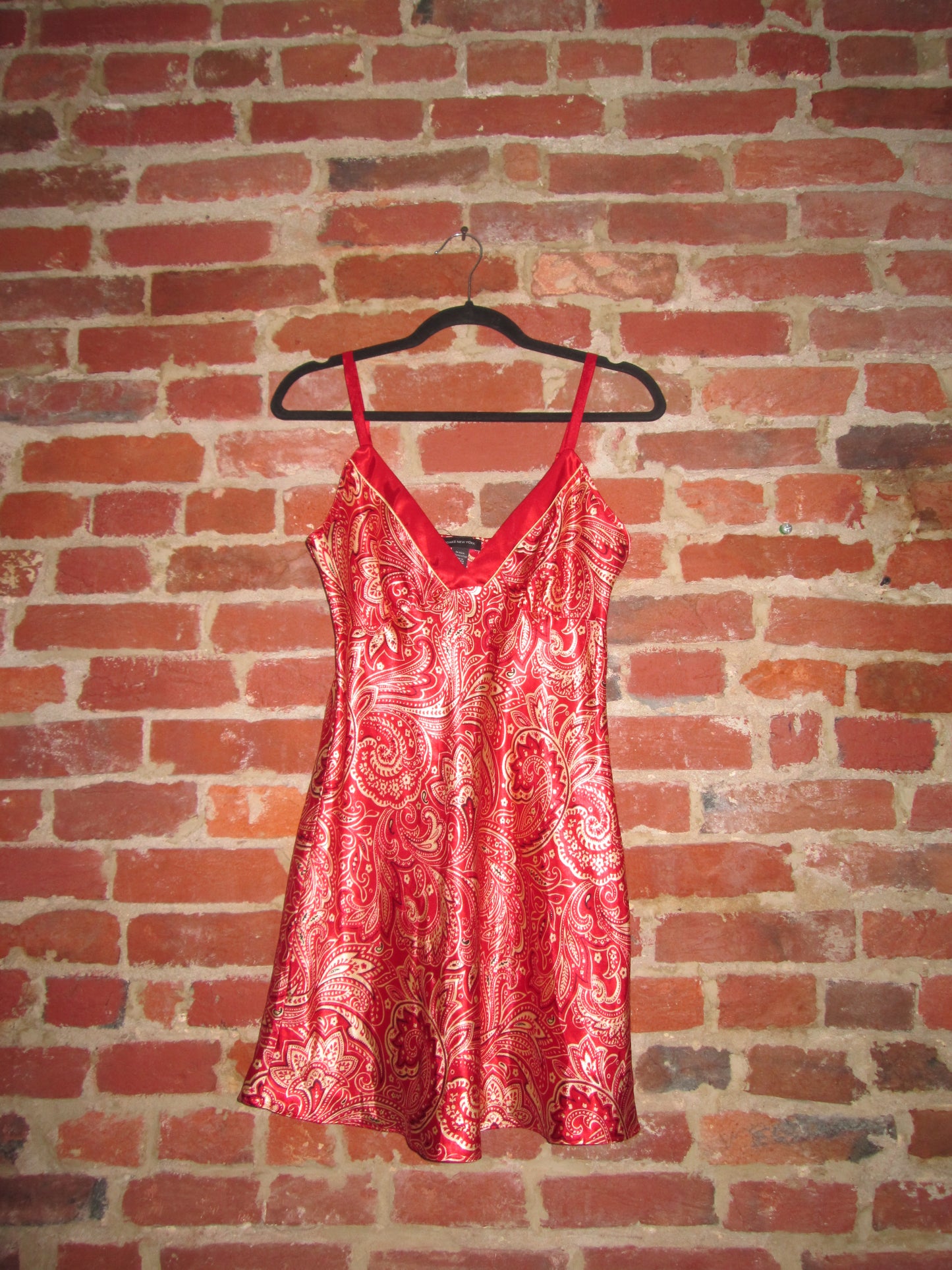 Vintage Silk Mini Dress