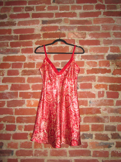 Vintage Silk Mini Dress