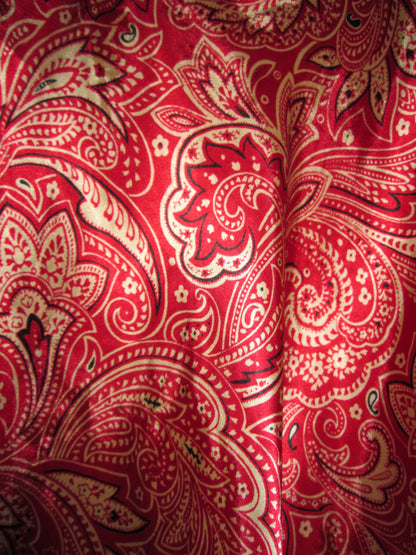 Vintage Silk Mini Dress