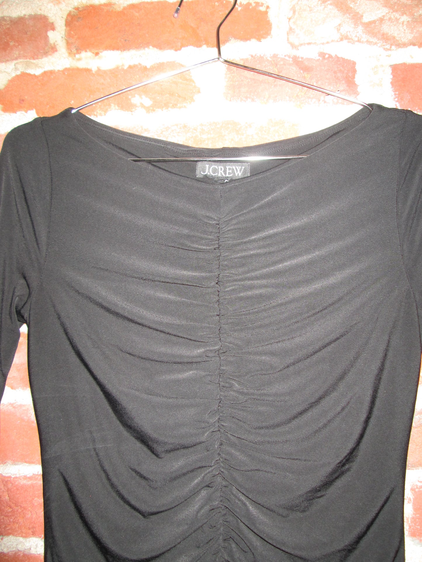 J. Crew Ruched Top